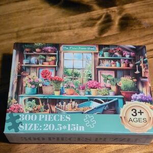 The Flower Power Shed 300-Piece Puzzle